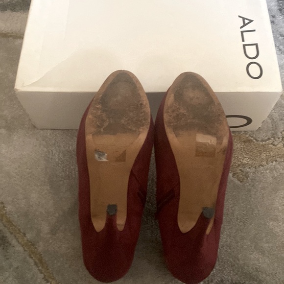 Aldo High Heeled Platform Booties - Picture 7 of 9